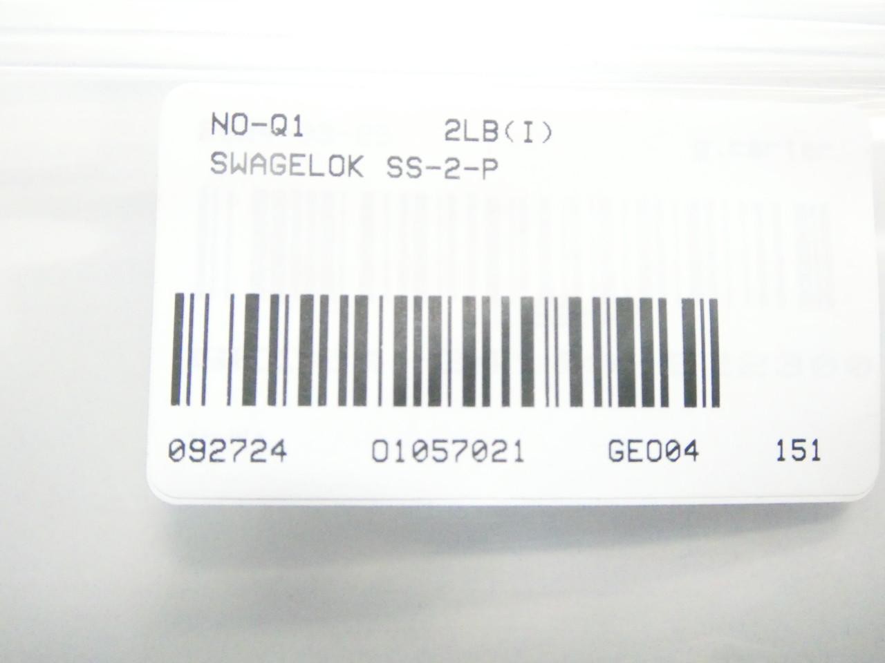 Pack Of 30 Swagelok SS-2-P Stainless Pipe Plug 1/8in Npt