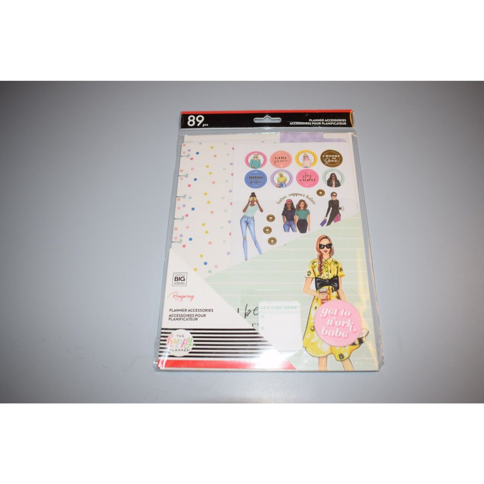 The Happy Planner Accessories 89 Pcs And The Happy Planner Paper 40 Pcs