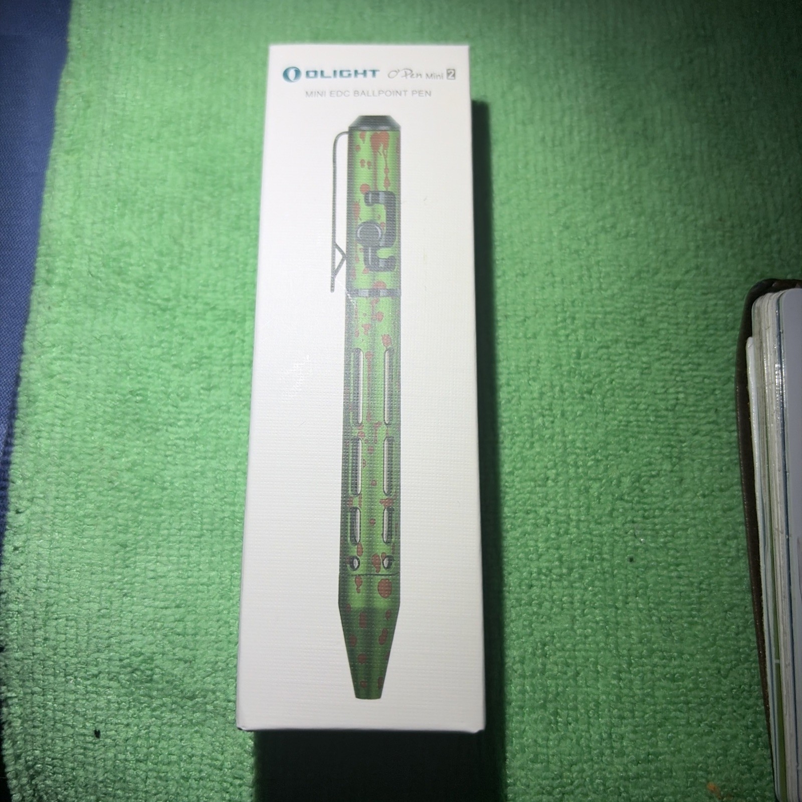 Olight O’Pen Mini 2 Zombie Splatter Distributor Exclusive BNIB, sealed