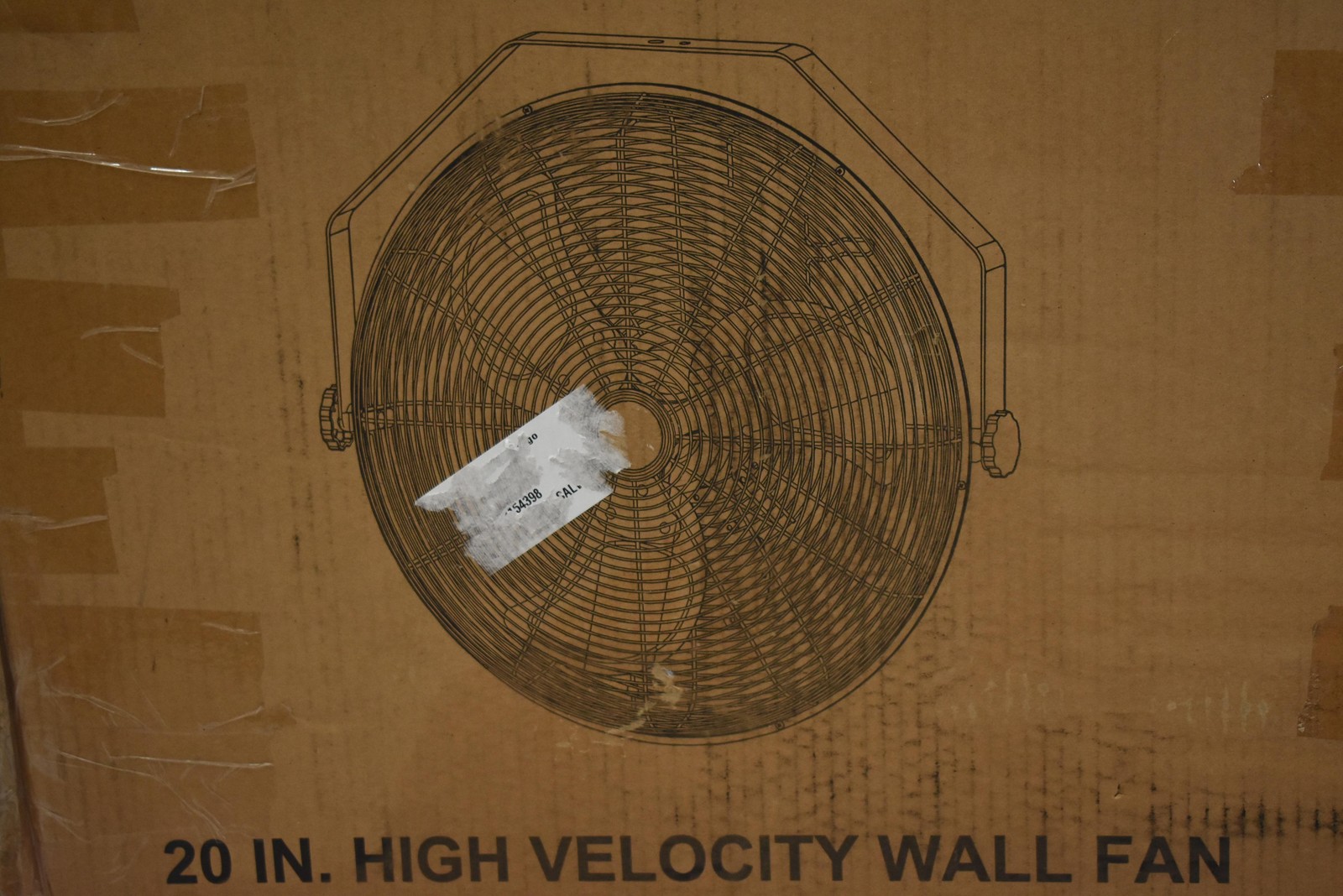 BILT HARD 20 in High Velocity Wall Fan Outdoor Rated 120V UL Listed HFE-0703