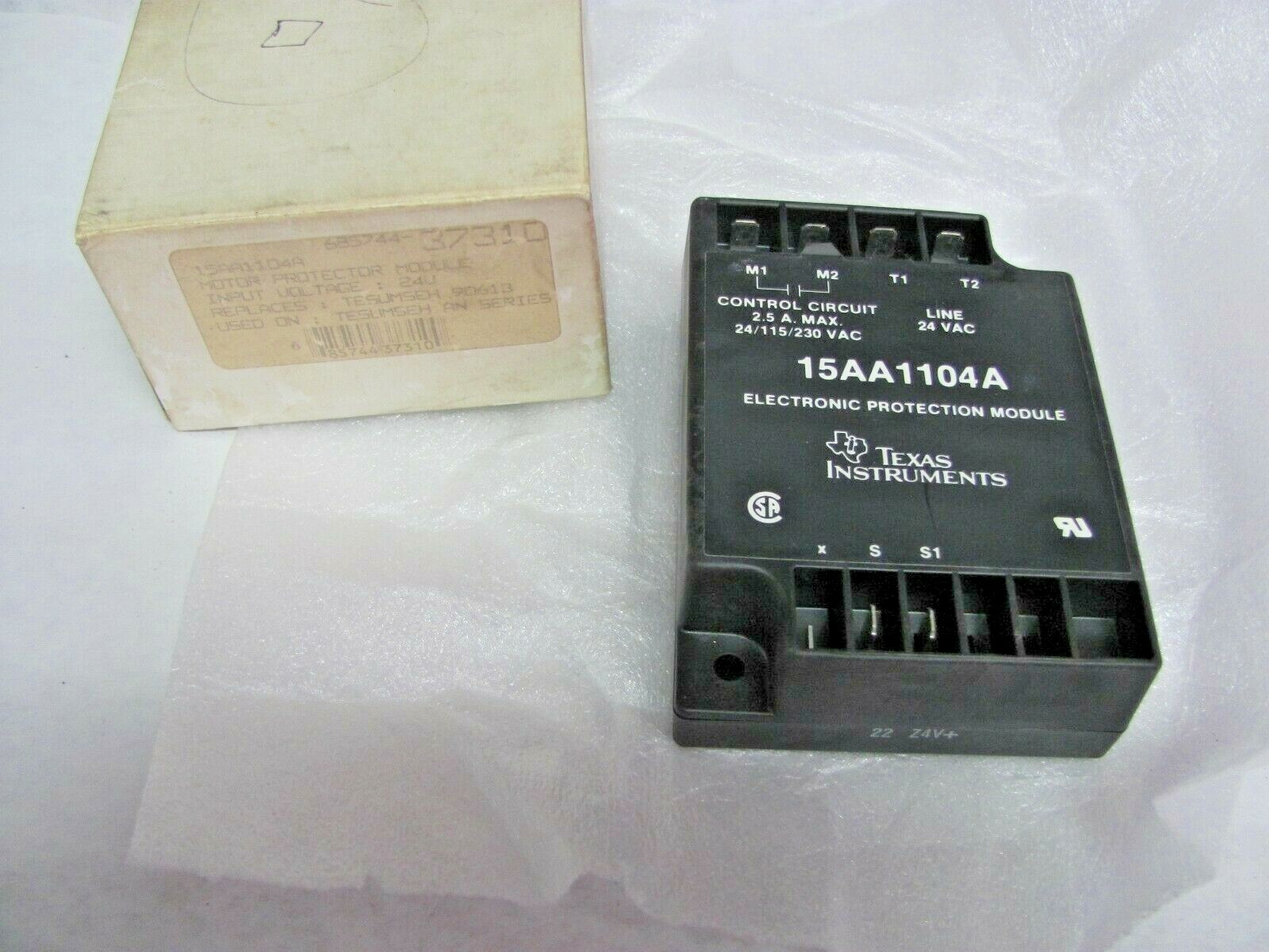 Texas Instrument 15AA1104A – Electronic Protection Module – NOS
