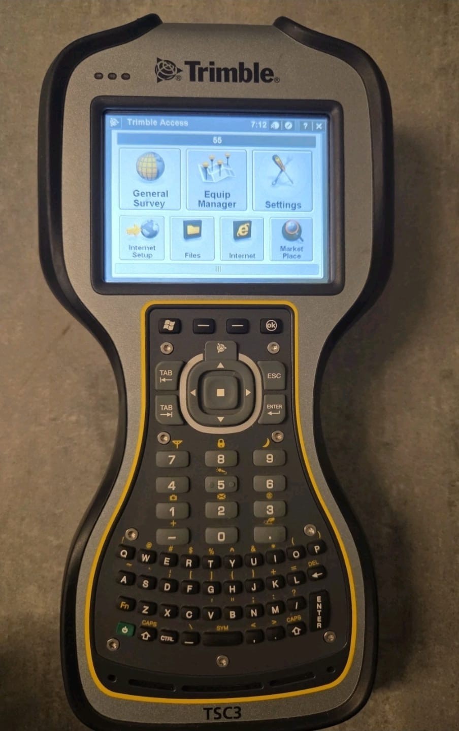 Trimble TSC3 | Internal 2.4 GHz Radio | TAccess | Robotic & GNSS Surveying | BAG