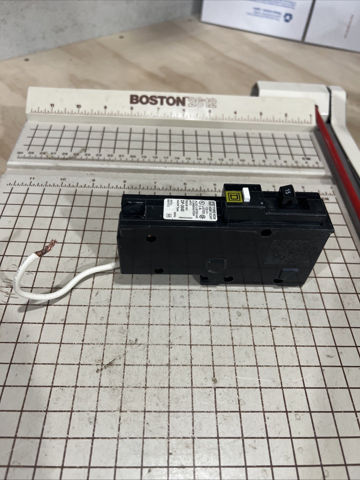 Square D Homeline HOM115CAFI 1 Pole 15 Amp Arc Fault AFI AFCI Breaker