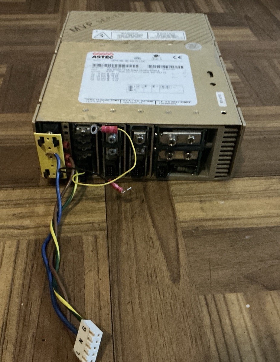 ASTEC Enclosed AC/DC Power Supply 800W-MVP Se – Model MP8-3E-1D-1Q-4LL-00