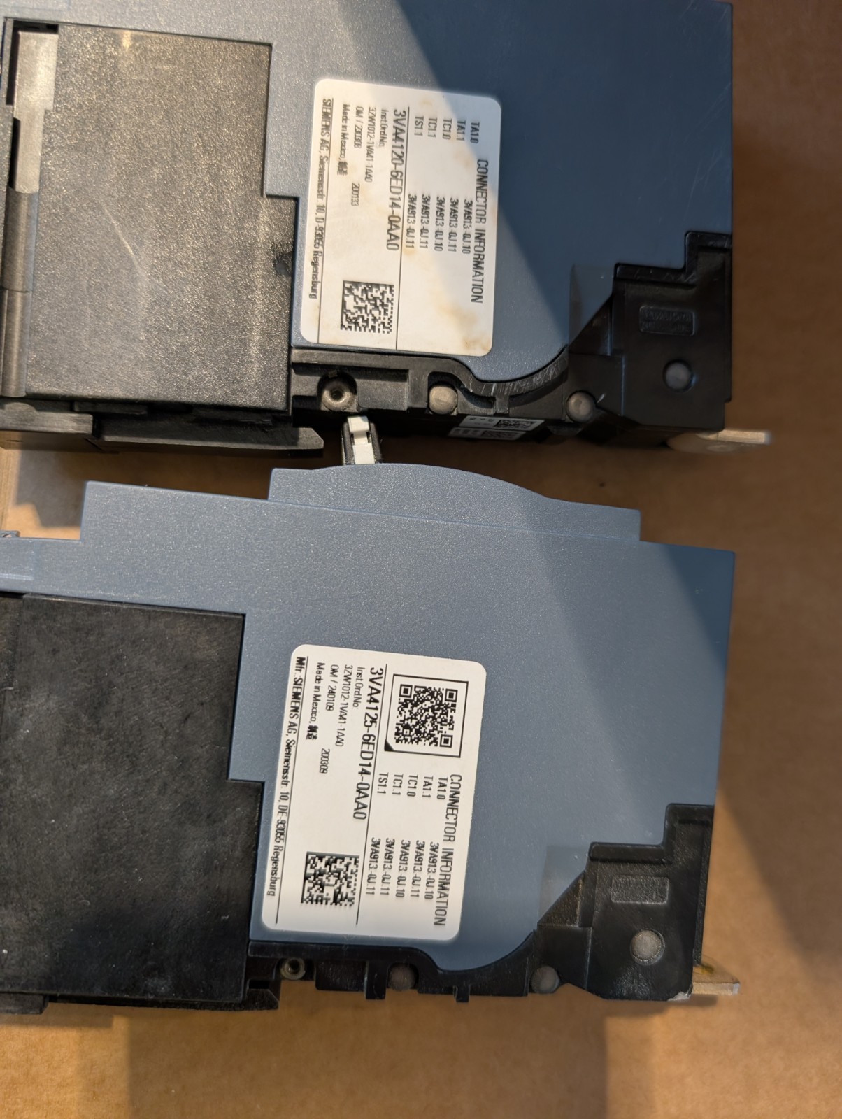 Siemens 3VA41 Breakers