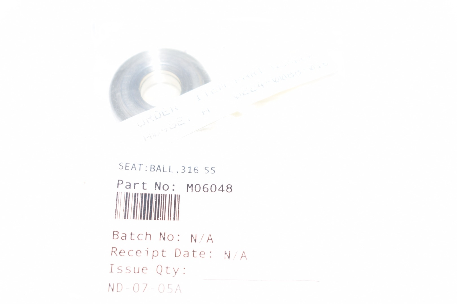 NEW Milton Roy 0224-0088-016 Check Valve Seat