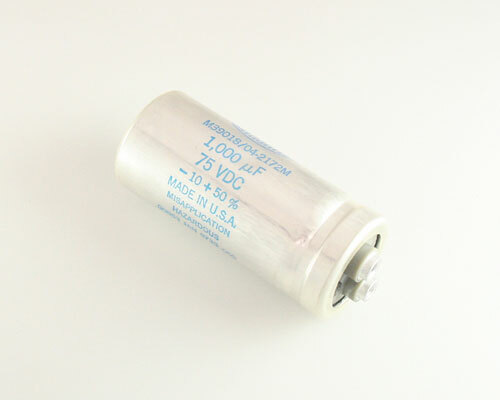 M39018/04-2172M SANGAMO-CDE CAPACITOR 1,000UF 75V ALUMINUM ELECTROLYTIC