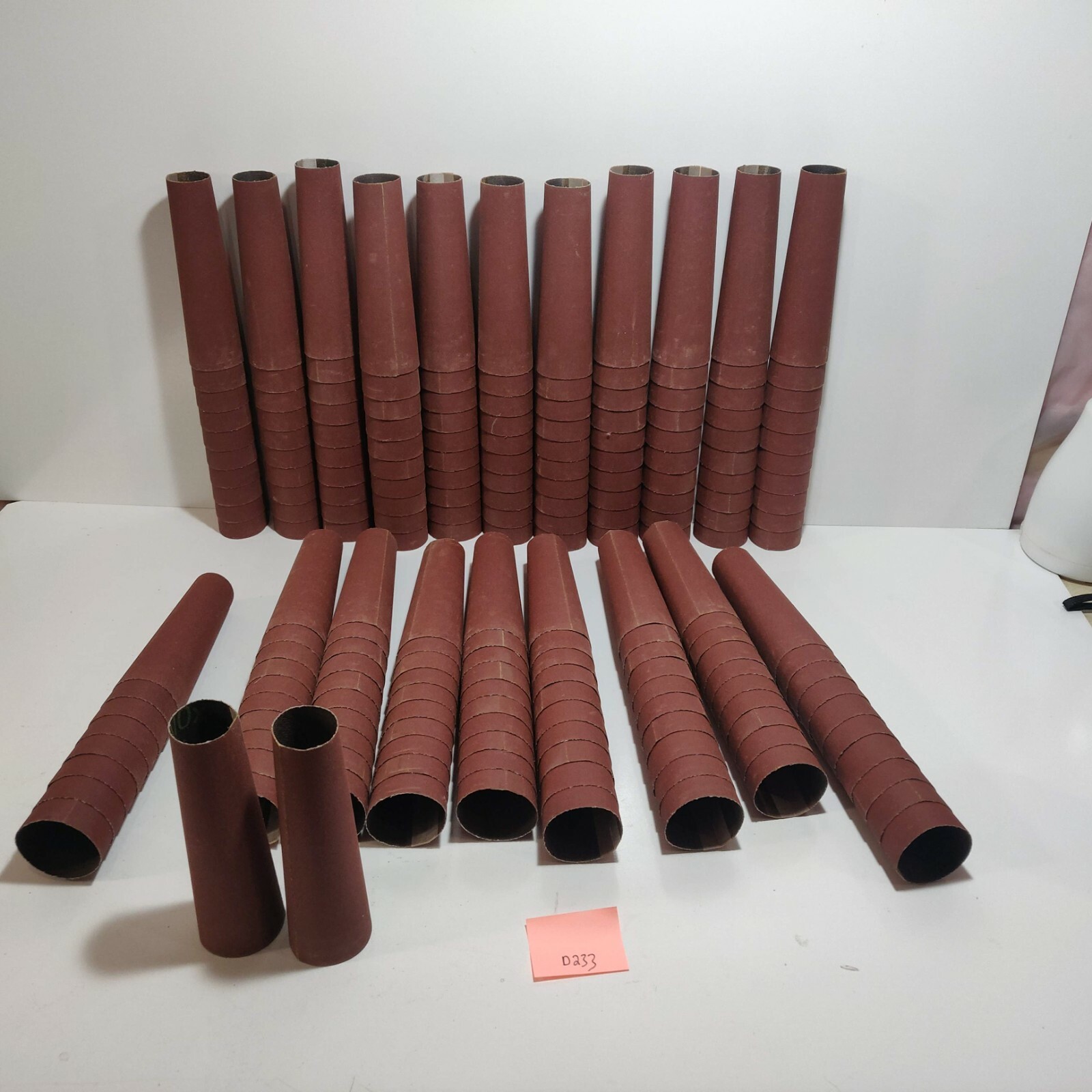 QTY 200 Cloth 3M Cone 361F, 5-5/8 in x 1-3/4 in x 1-1/4 in L-Flex (D233)
