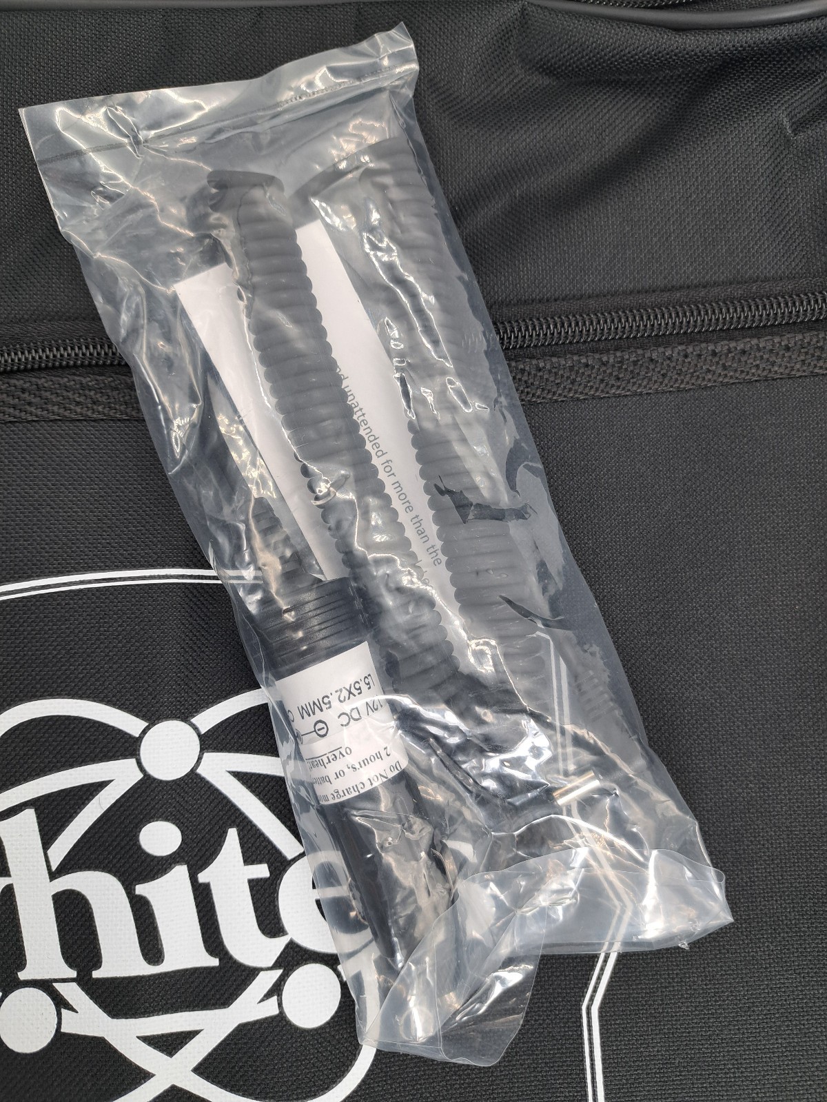 53″ White’s Metal Detector Carry Bag, Black Canvas, W/ Starlite Headphones, Hat