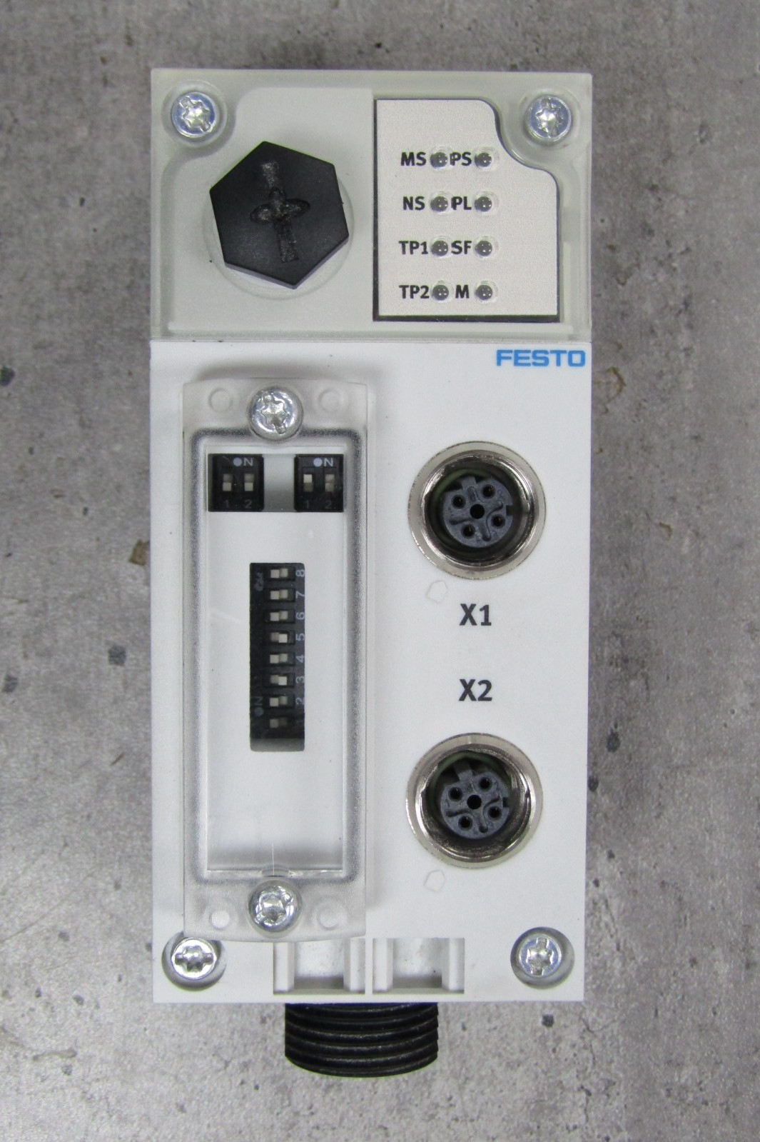 😏 FESTO PNUEMATIC BUS NODE CPX-FB36 / CPX-GE-EV-S-7/8-5POL