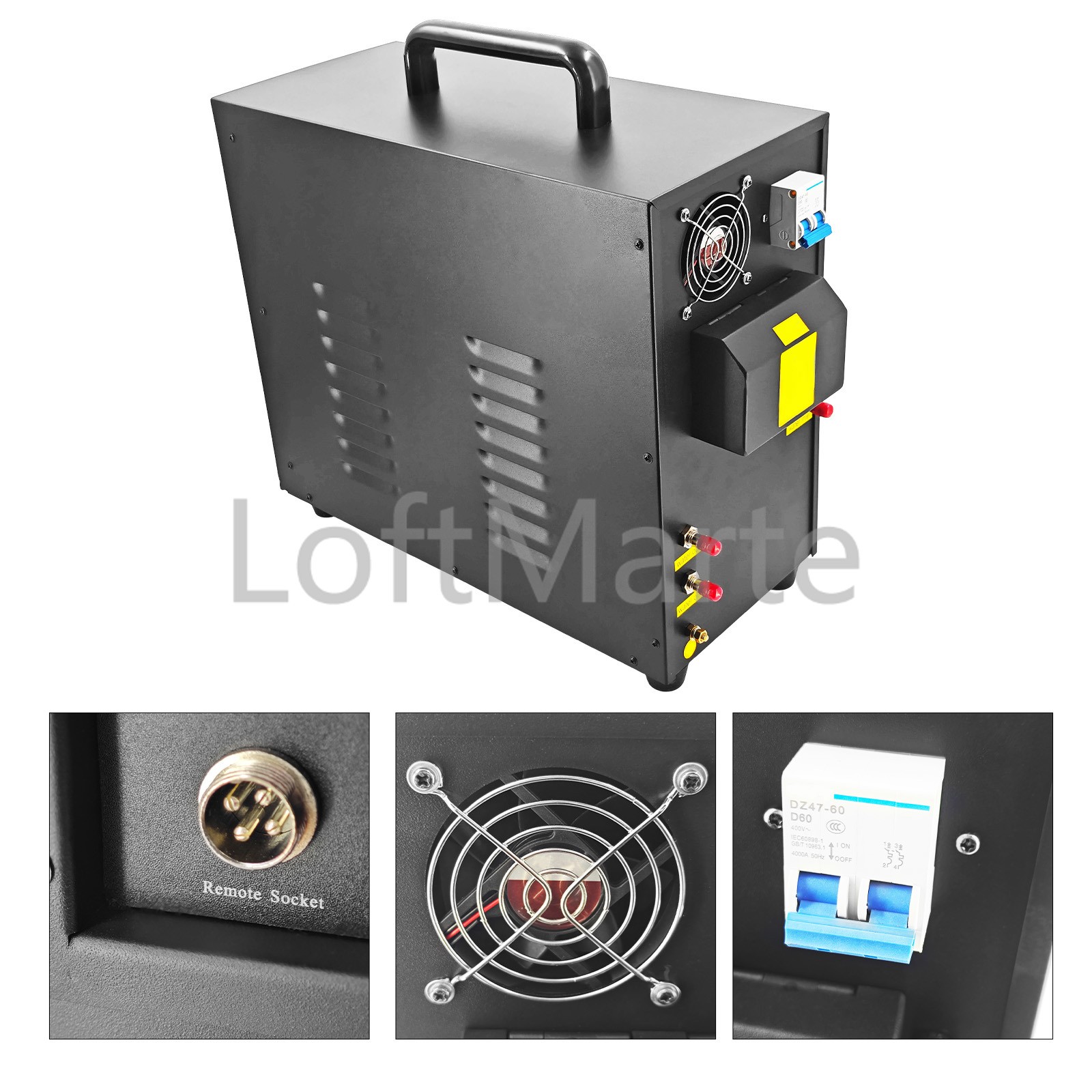 15KW High Frequency Induction Heater Furnace 220V, 16:2 Turns Ratio