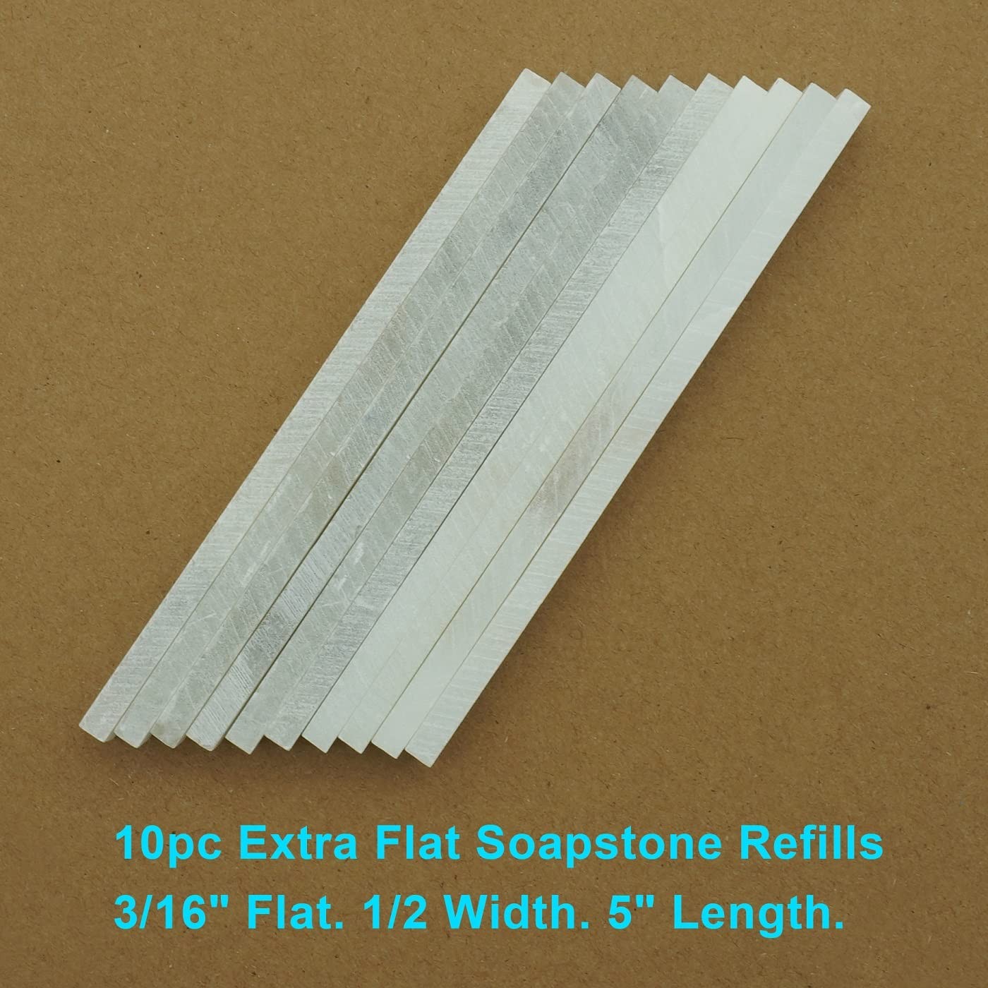 Flat Soapstone Holder Set Pack Of 12pcs Mark White Clear And Removable Markings