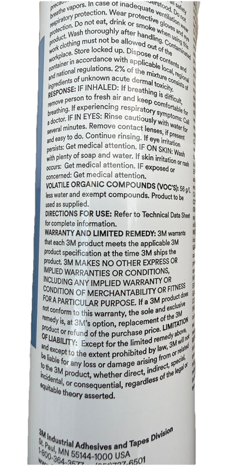3M Polyurethane Adhesive Sealant: 310 mL cartridge (White) 10.5 fl oz NEW