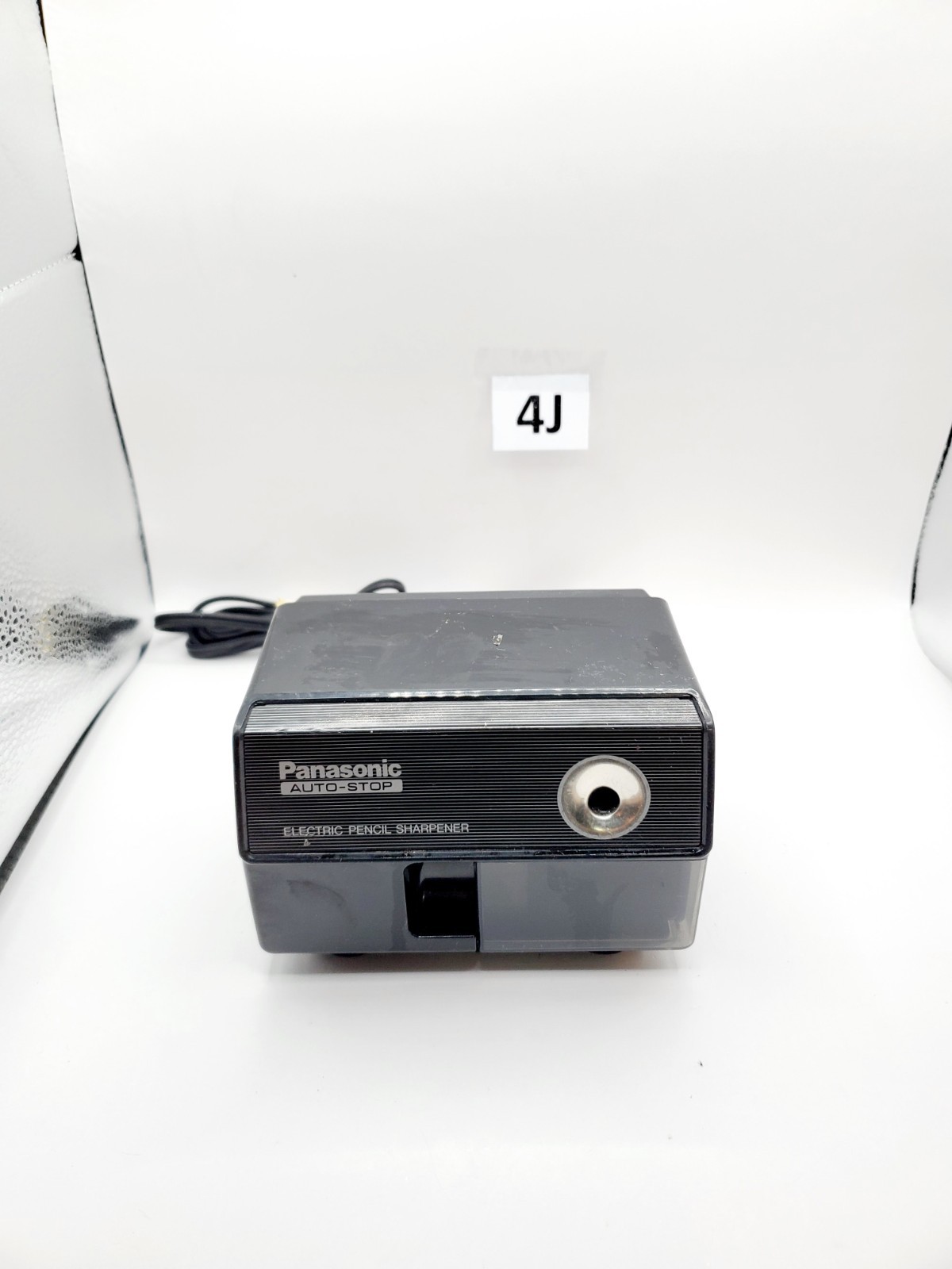 Panasonic KP-110 Auto-Stop Electric Pencil Sharpener Vintage Tested Works