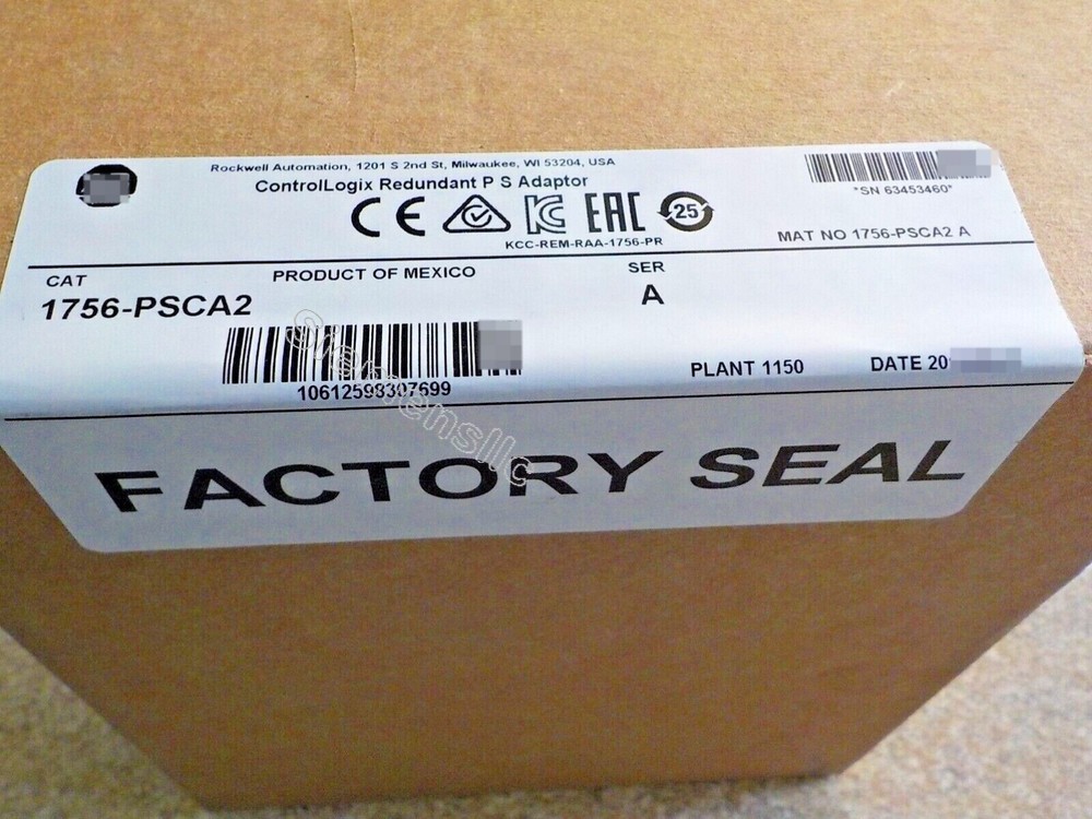 nEW IN BOX 1756-PSCA2 AB ControlLogix Redundant P S Adaptor Fast Shipping