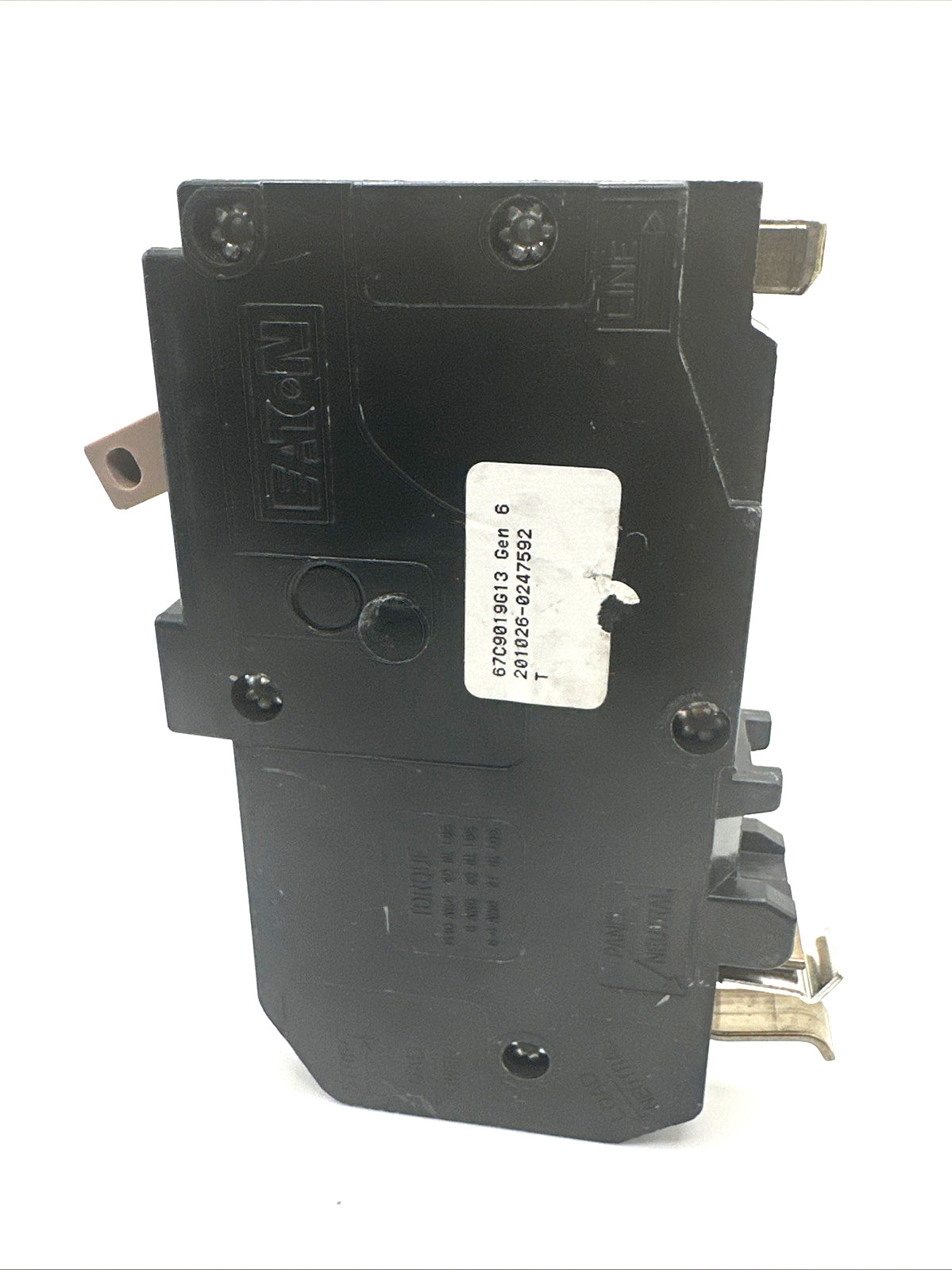 Eaton CHFP115DF 15Amp 1 Pole 120V Plug In Neutral Dual Purpose AFCI GFCI Breaker
