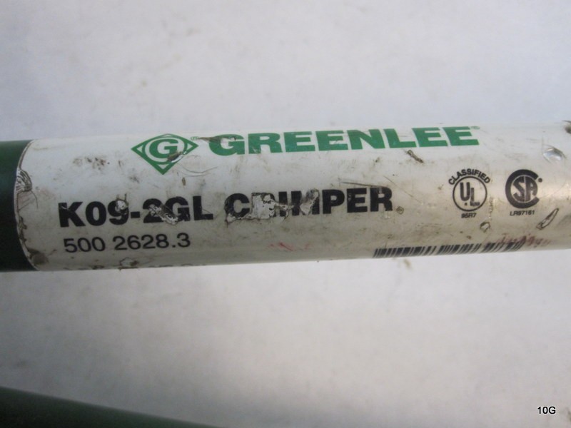 Greenlee Crimping Tool K09-2GL 8-4/0 AWG