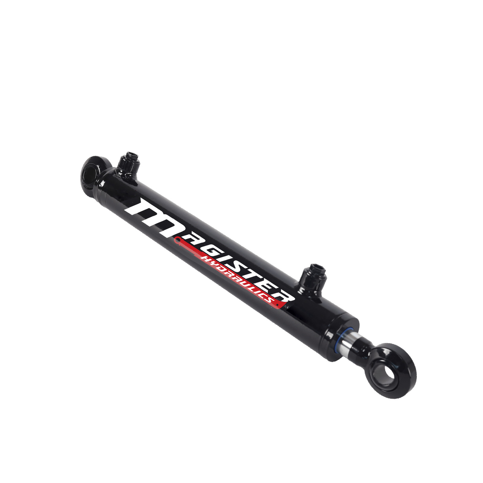 Hydraulic Cylinder Welded Double Acting 1.5″ Bore 10″ Stroke Swivel Ball/Eye