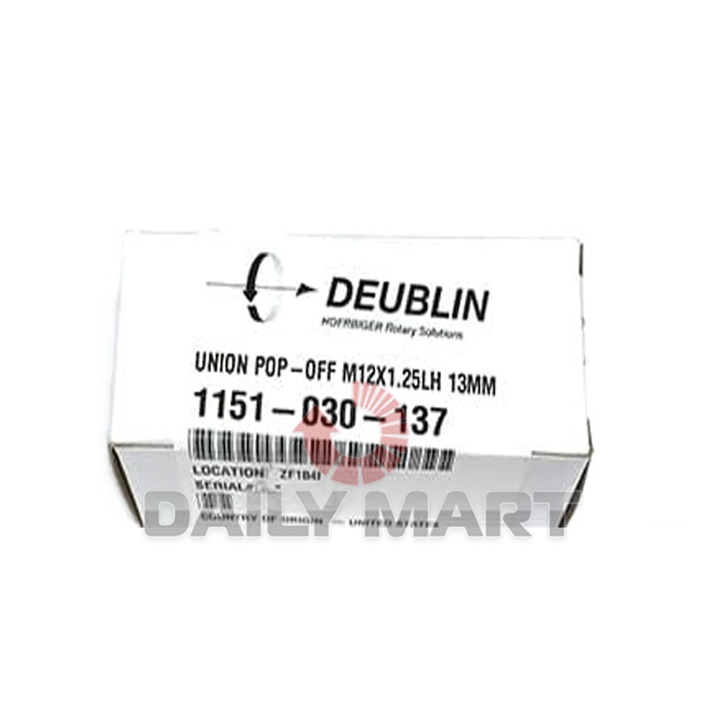 New In Box DEUBLIN 1151-030-137 High Speed Rotating Union
