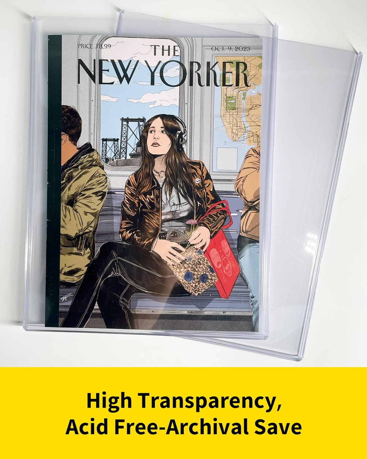 Magazine Toploaders – 7Mm Thick Plastic Sleeves, 9X11.5 Top Loader Binder Magazi