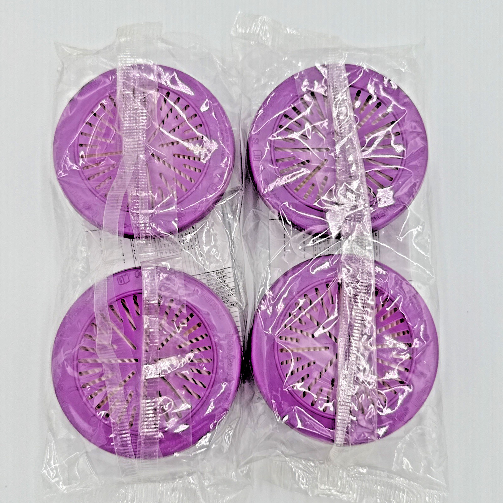 Honeywell North Safety 7580P100 NIOSH P100 Magenta Cartridge 2 Pair 4 Filters