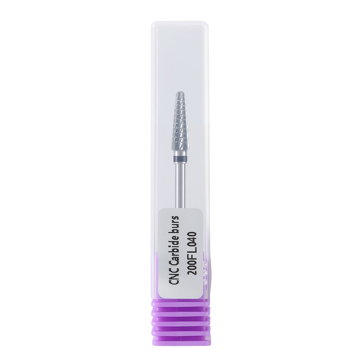 6 Types Dental Lab CNC Tungsten Carbide Burs Drills HP for Low Speed Handpiece
