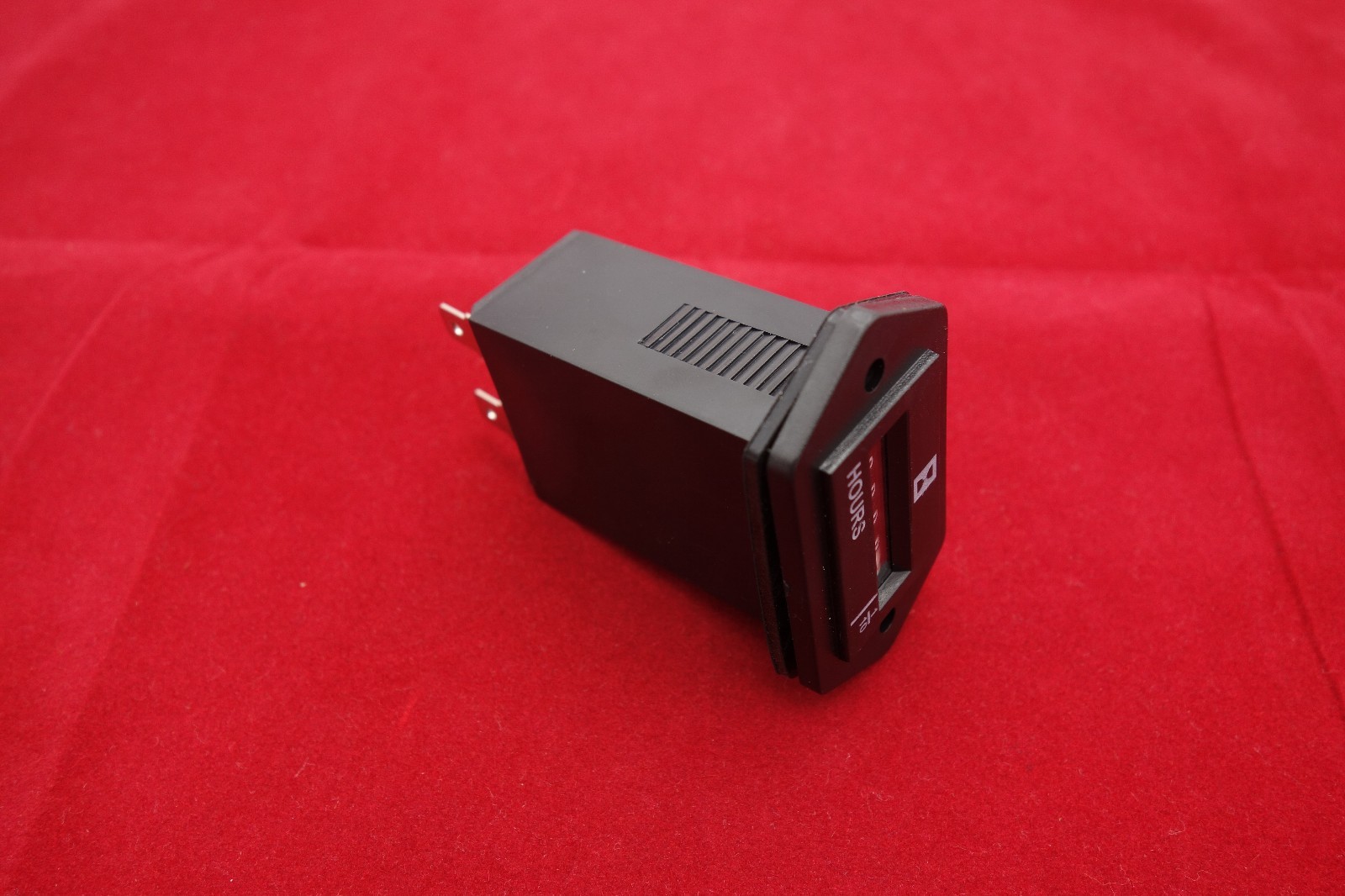 1PC hours meter 1/10(99999.9) Panel Ctutout 37*24mm 10-80V DC SYS-1