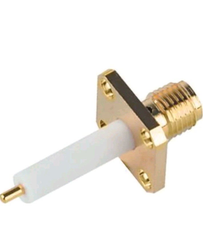 Amphenol Connex SMA Panel Mount 4 Holes Mount RF connector PN: 132146 50OHM