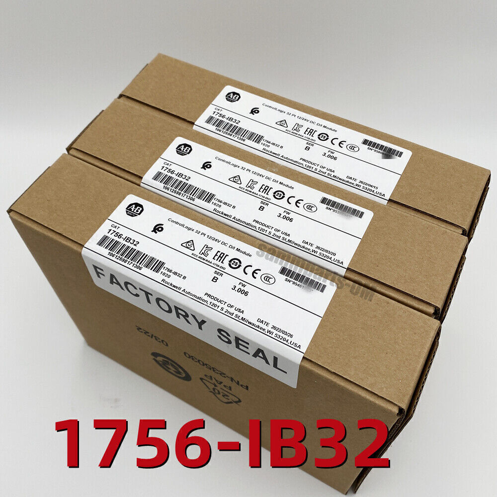 Allen-Bradley 1756-IB32 /B CONTROLOGIX 32 PT DC INPUT MODULE 2022 NEW 1756IB32