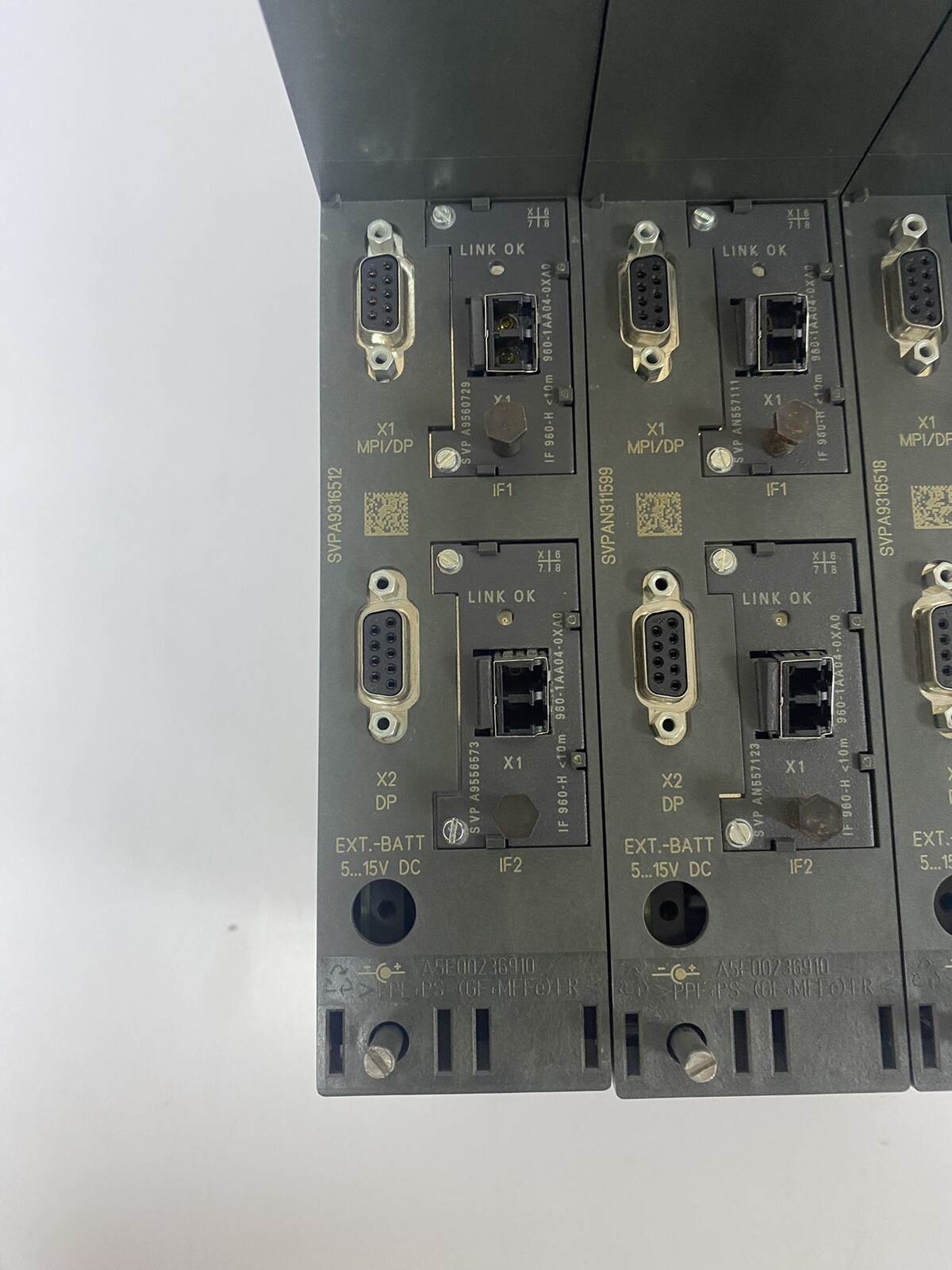 Siemens S7-400 6ES7417-4HT14-0AB0 + 2x 6ES7960-1AA04-0XA0