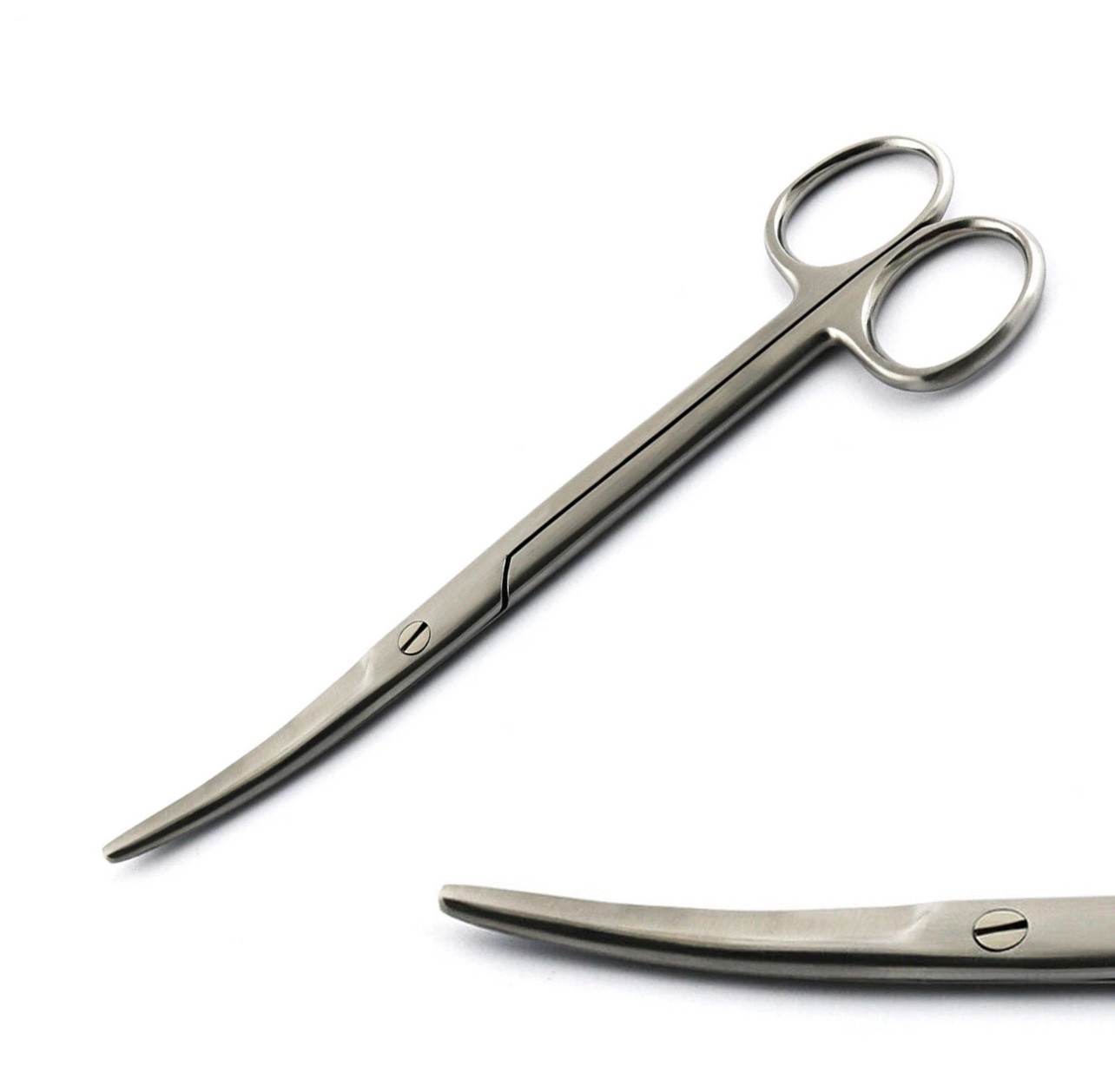 5 Pieces Mayo Scissors Curved 17cm Surgical Operating Tissue Cutting Sutures Lab