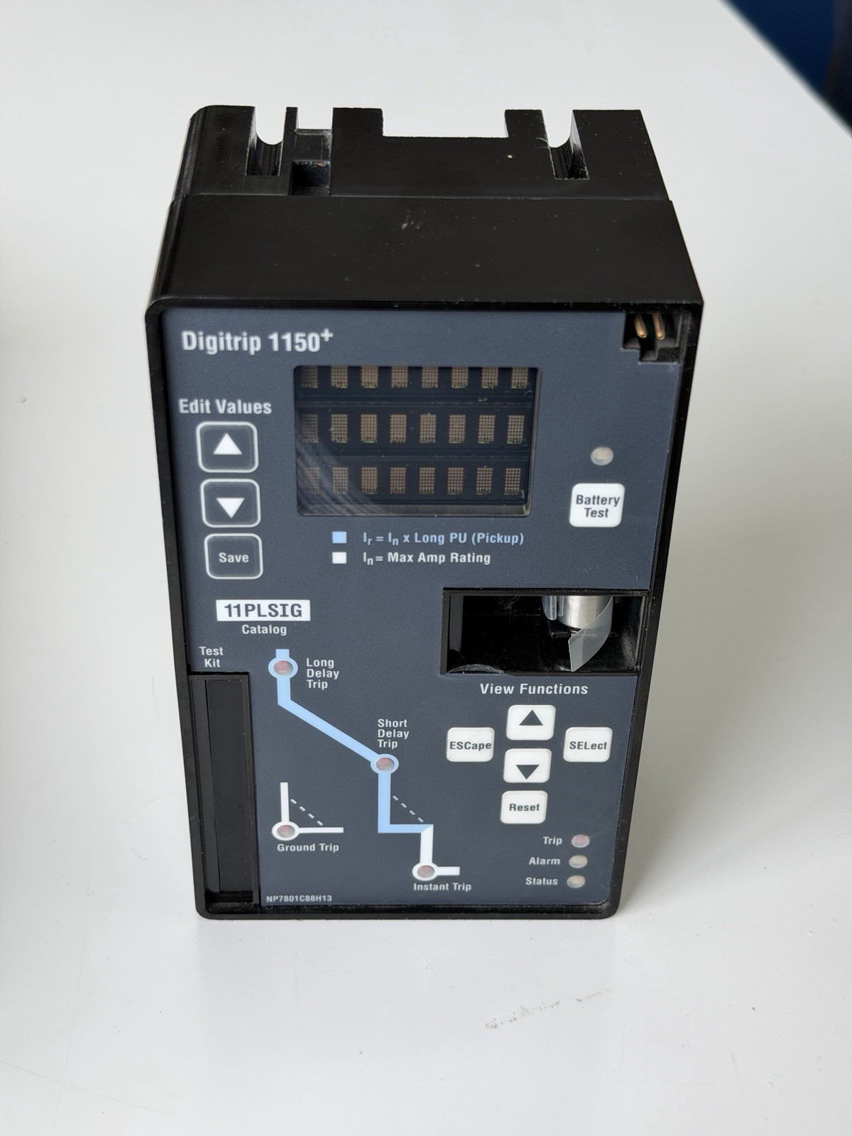 EATON CUTLER HAMMER 11PLSIG DIGITRIP 1150+ TRIP UNIT FULLY TESTED