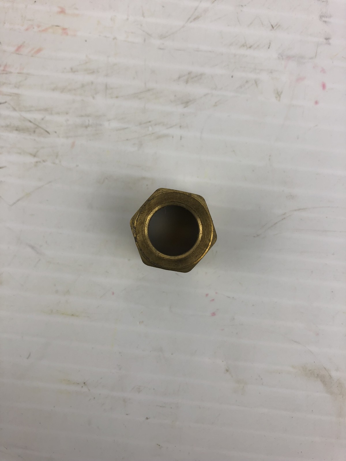 Western Enterprises 5/8″ Brass Oxygen Nut – Lot of 13