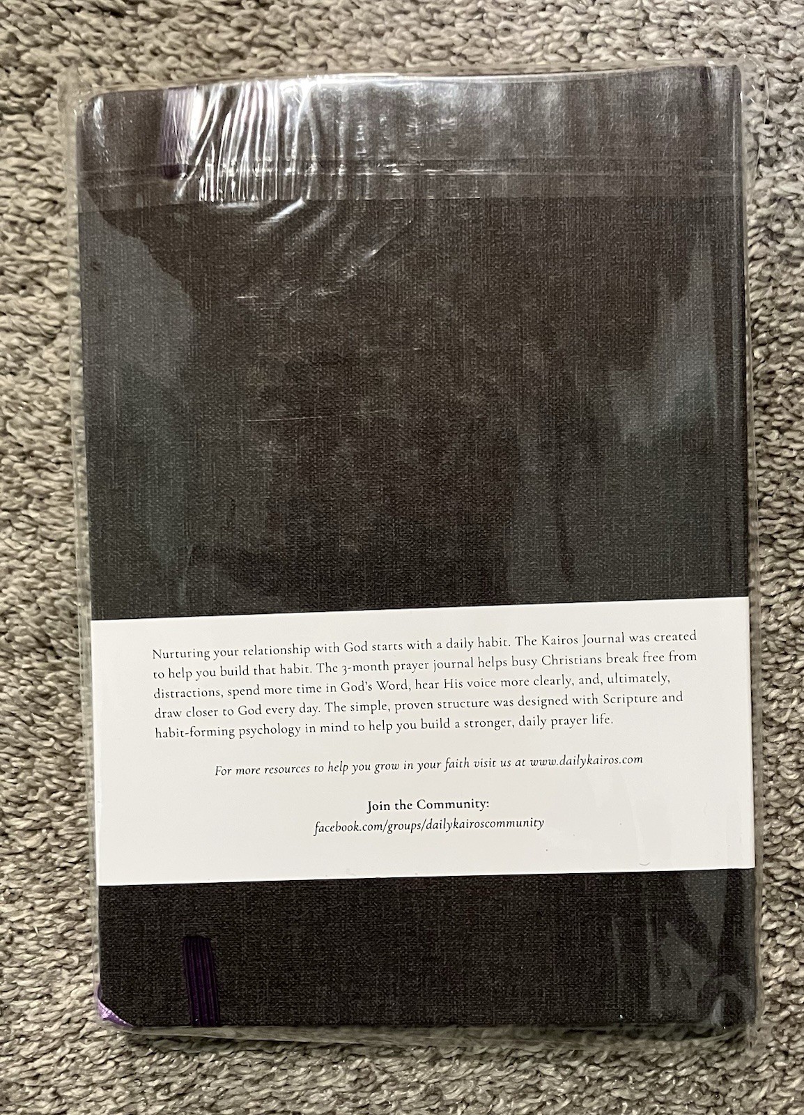 New Daily Kairos 13-Week Journal Premium Dark Brown Faux Leather – Next Day Ship
