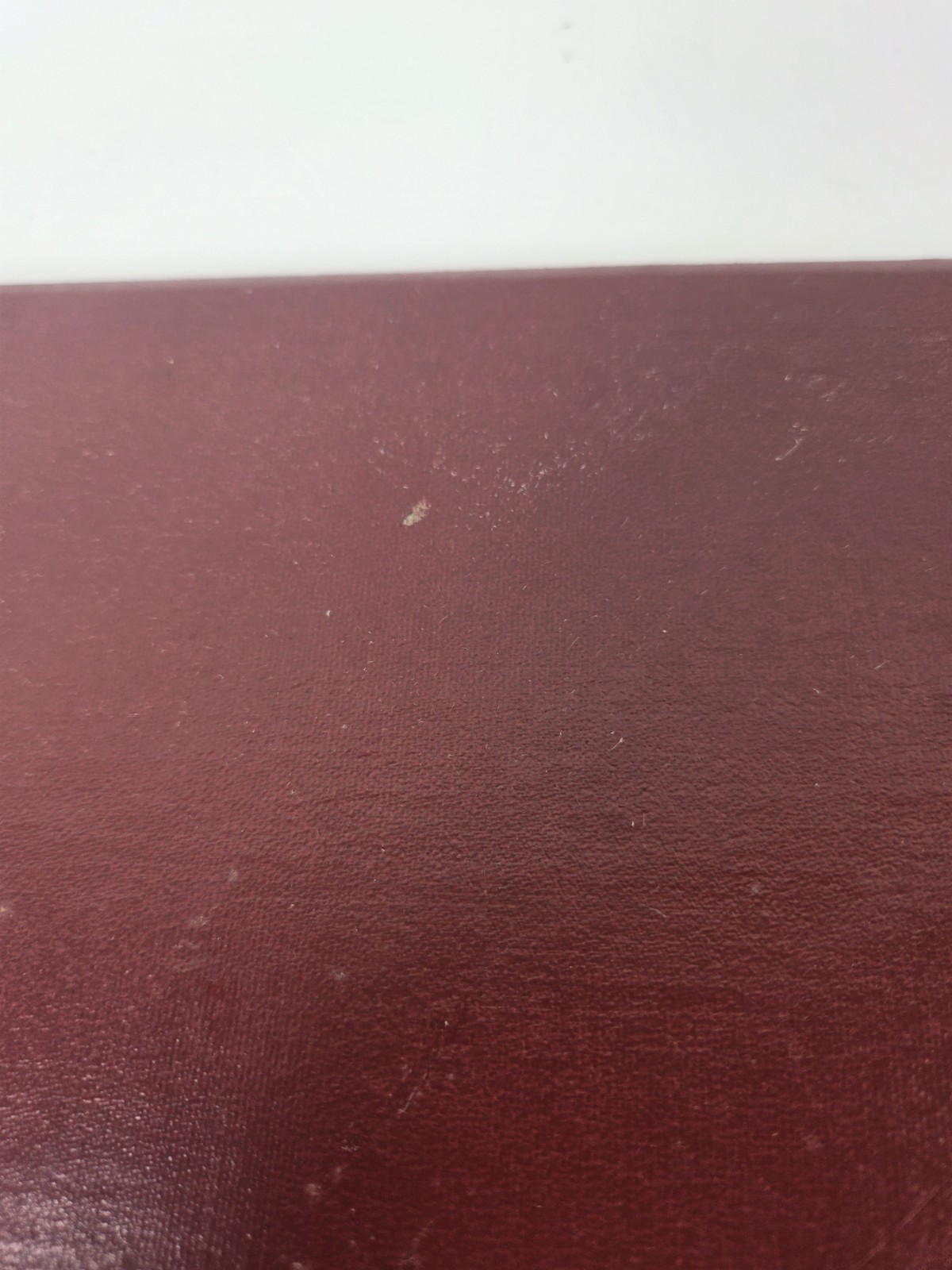 Vintage Boorum & Pease Ledger Book Case Notebook Hardcover Shell Only Maroon