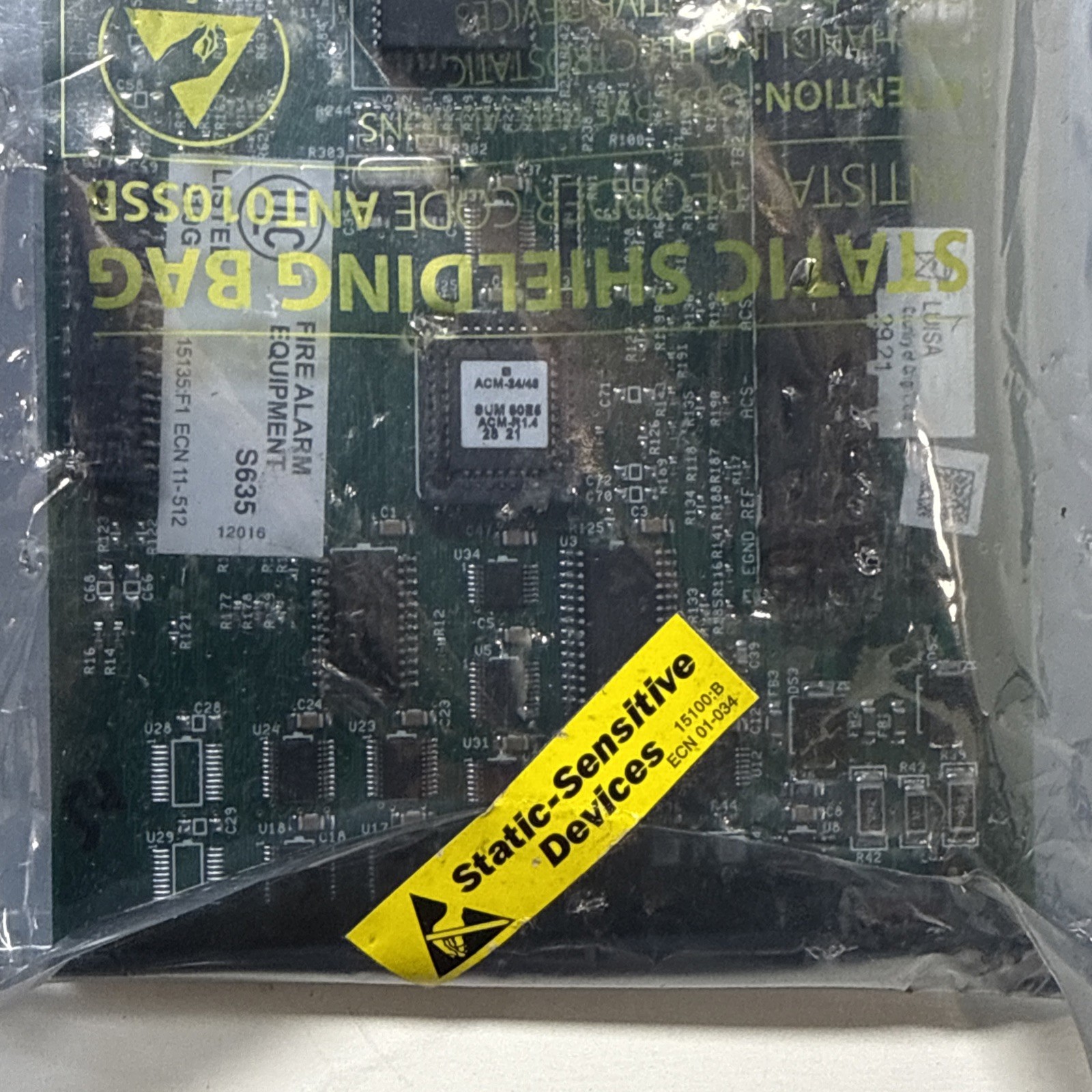 NOTIFIER ACM-48A bus control panel