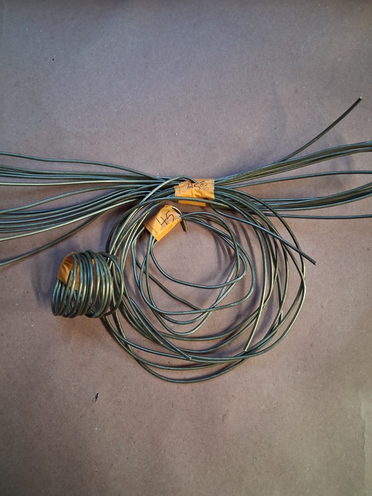 Handy and Harman 45% silver solder/brazing wire, sold by the troy ounce.