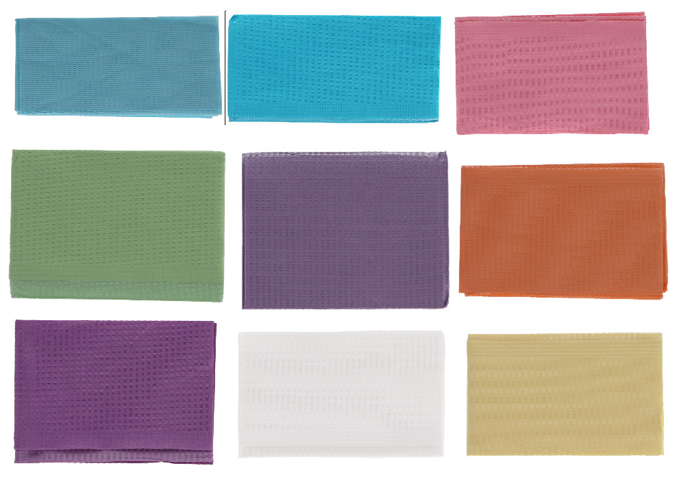 House Brand Dentistry Dental Patient Bibs 2+1 Ply 13″ X 18″ 500/Bx