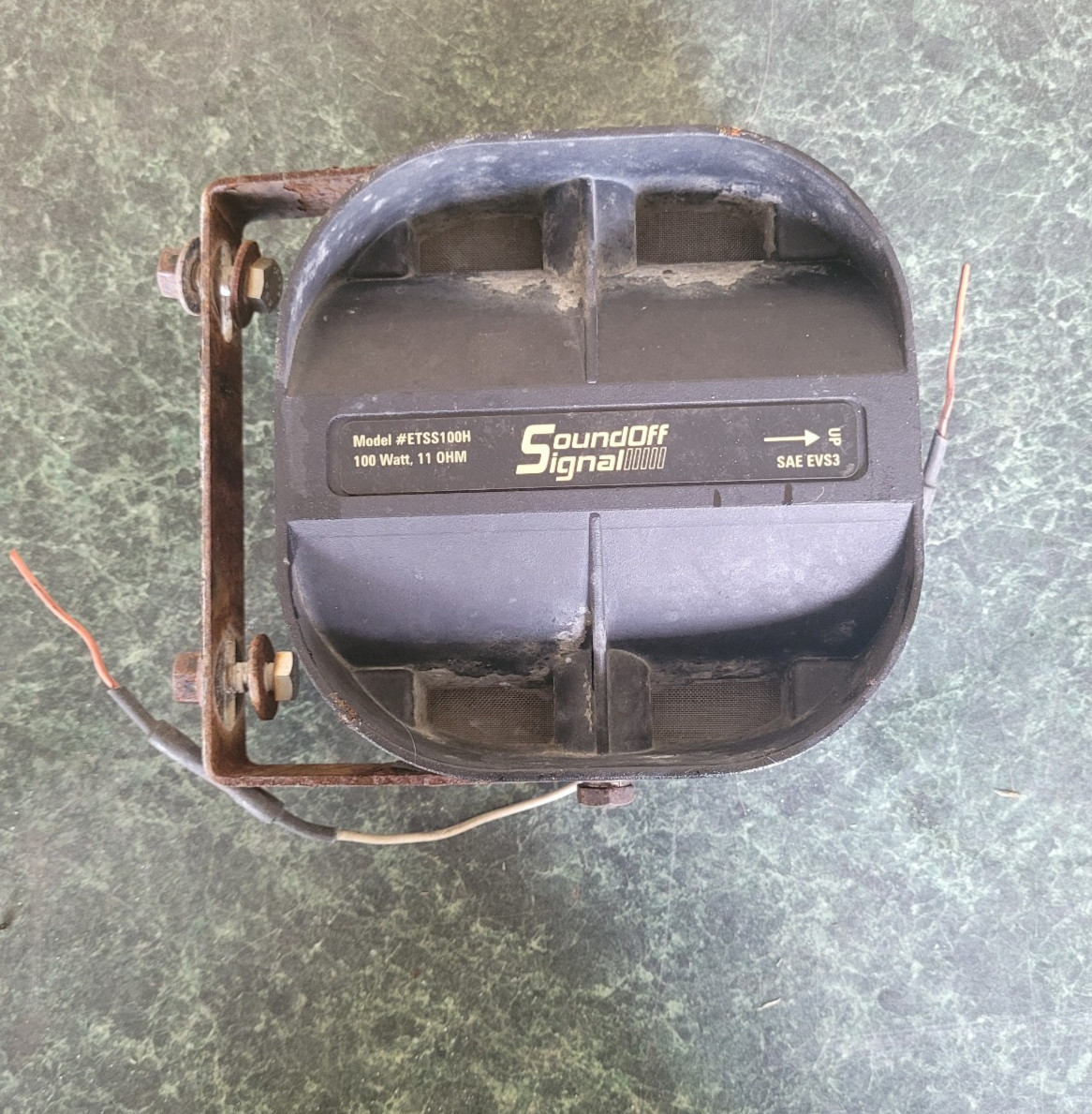 SoundOff Signal 100 Watt Emergency Vehicle Siren Speaker Model ETSS100H