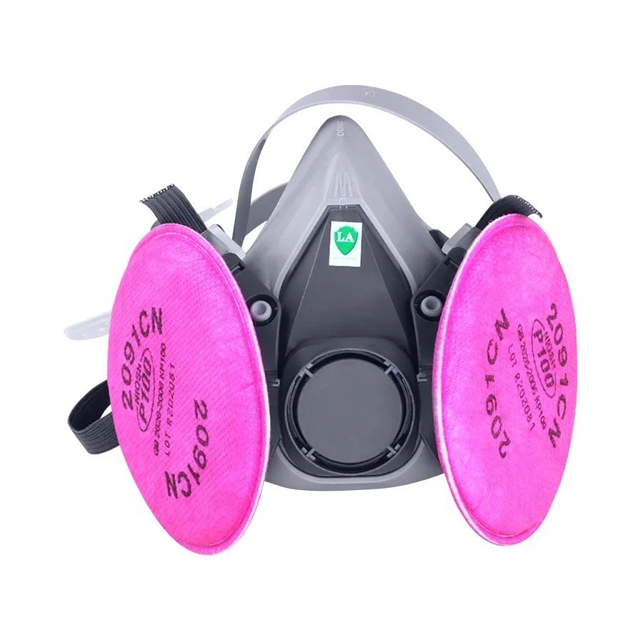 Half Face Respirator Mask P100 Particulate Welding Painting Dust Construction US