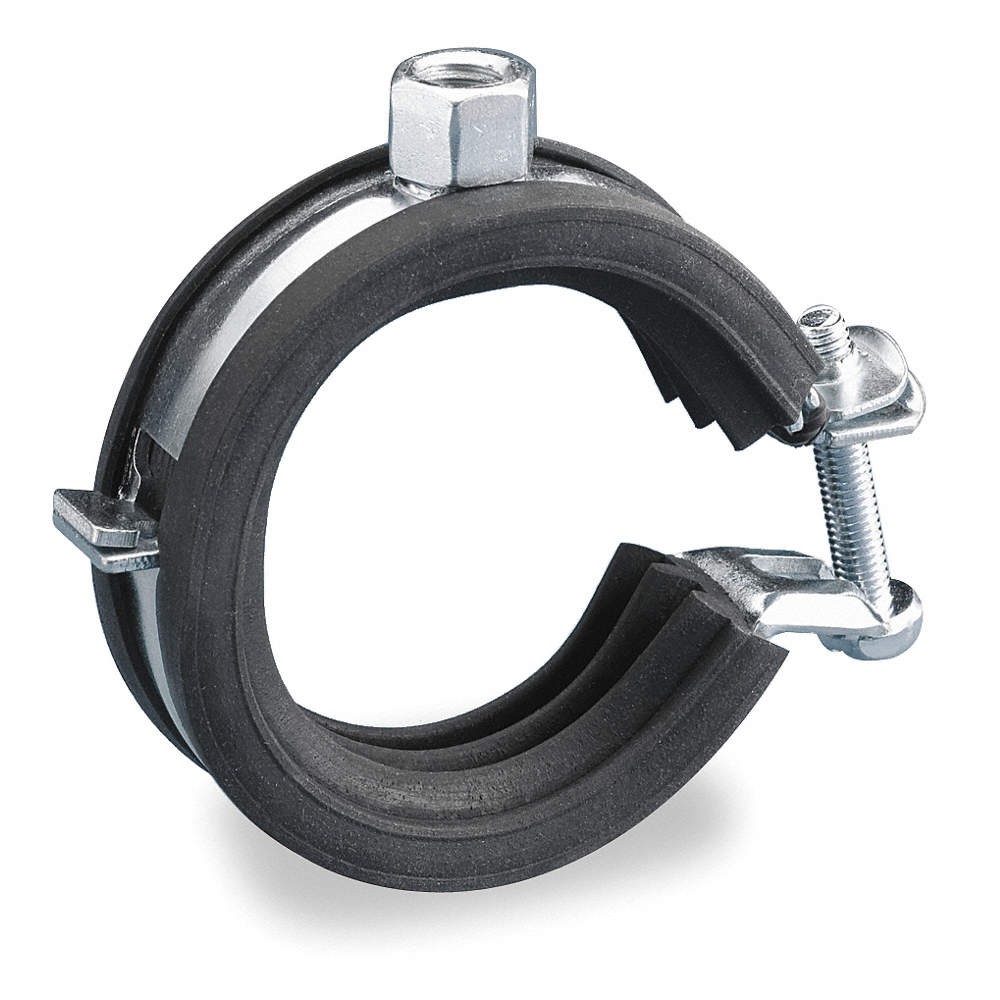 NVENT CADDY 454012 Pipe Clamp,2 7/8″MaxOD,Steel 1RVC9