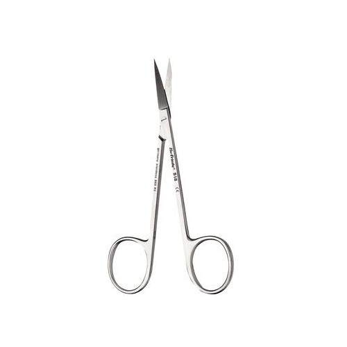 Hu-Friedy S18 Hemostat Surgical Scissors #18 Iris Curved 4.5″