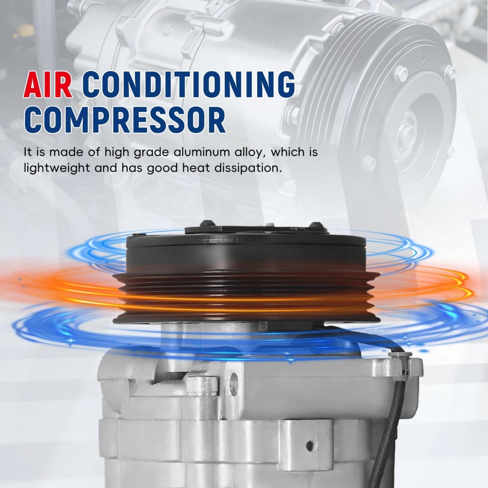 Waltyotur Ac Compressor Replacement For Forester 2007-2013 Impreza 2008-2011