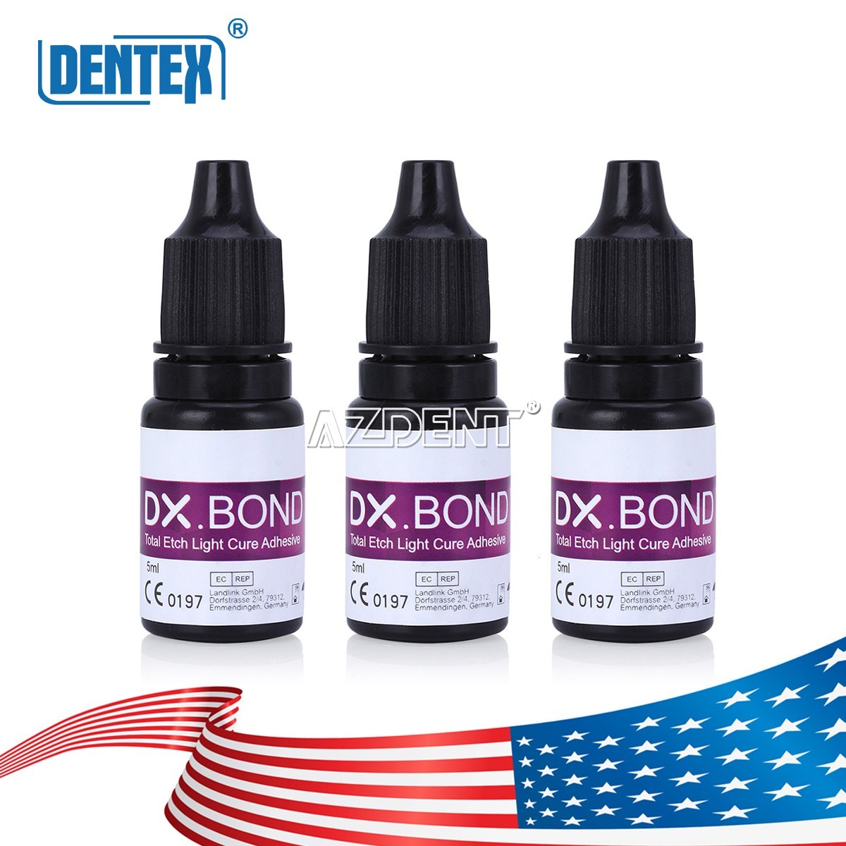Dental Visible Light Cure Bonding Resin/Enamel Cure Adhesive /Caries Indicator