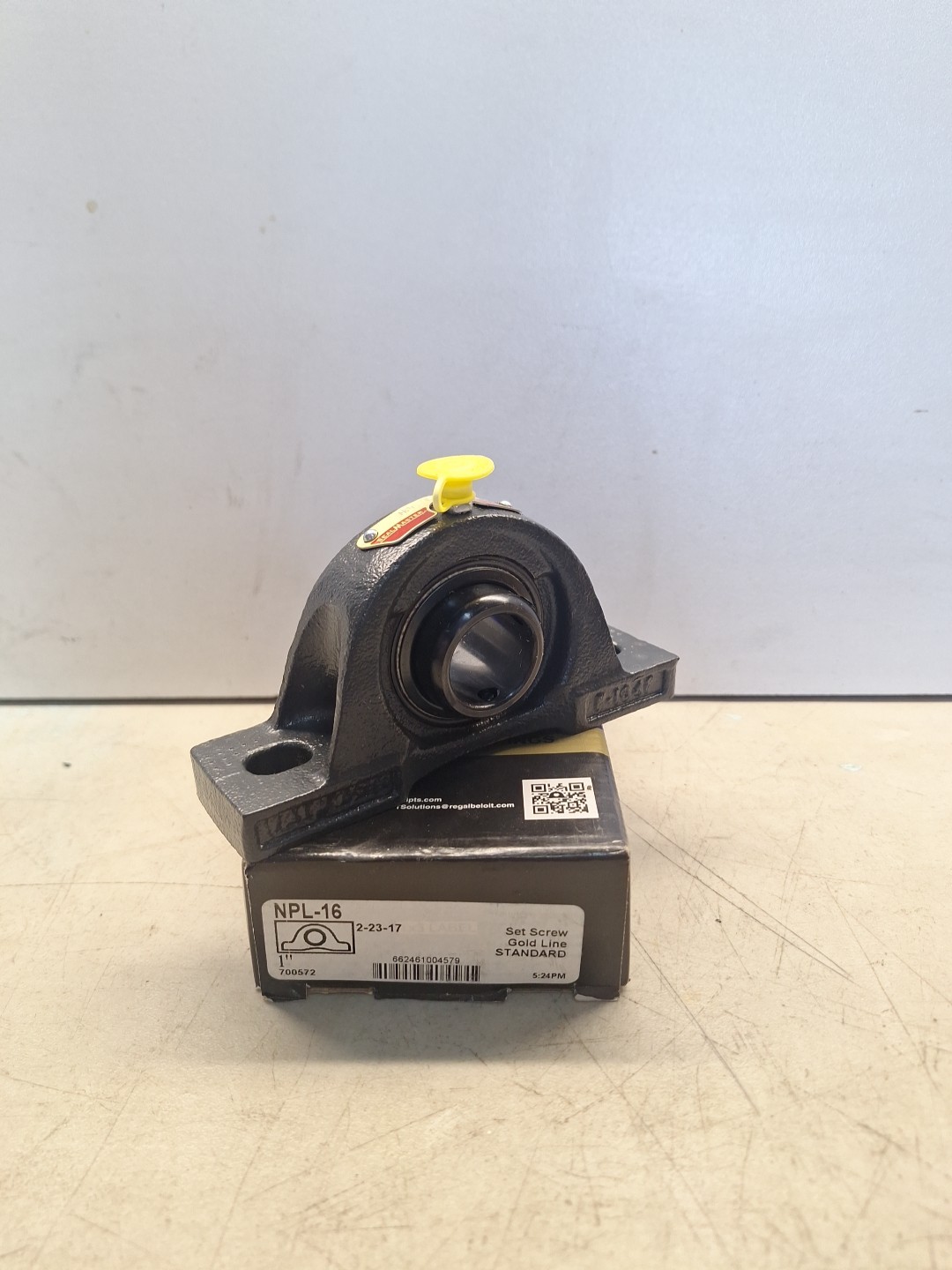 NIB SealMaster NPL-15 P-104F 1″ Pillow Block Bearing
