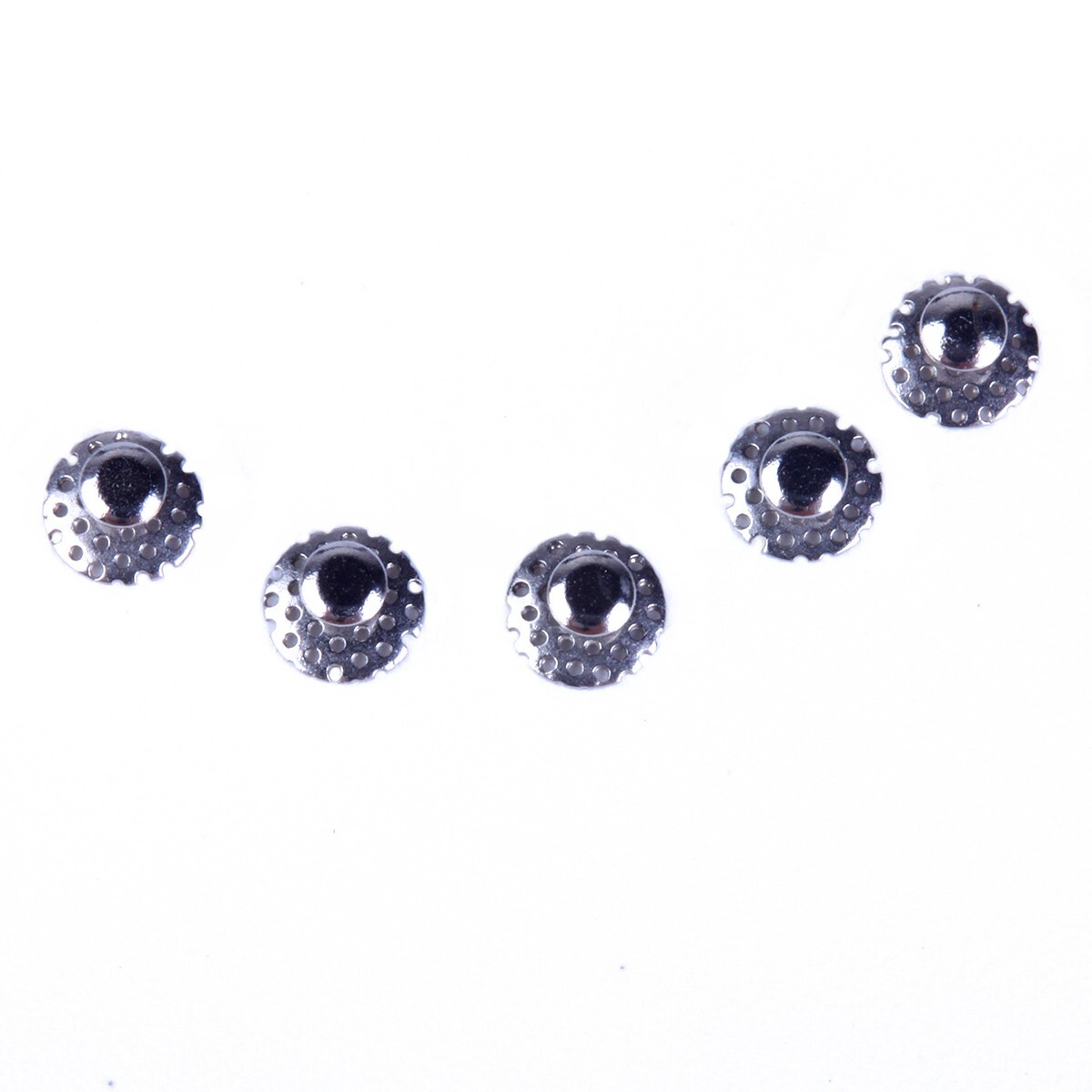 AZDENT Dental Orthodontics Bondable Lingual Buttons/Crimpable Hooks Split Stops