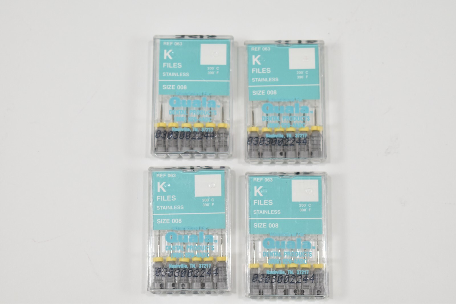 Dental Endodontic K FILES Quala Sizes 006, 008, 055, 040, 050 & 070