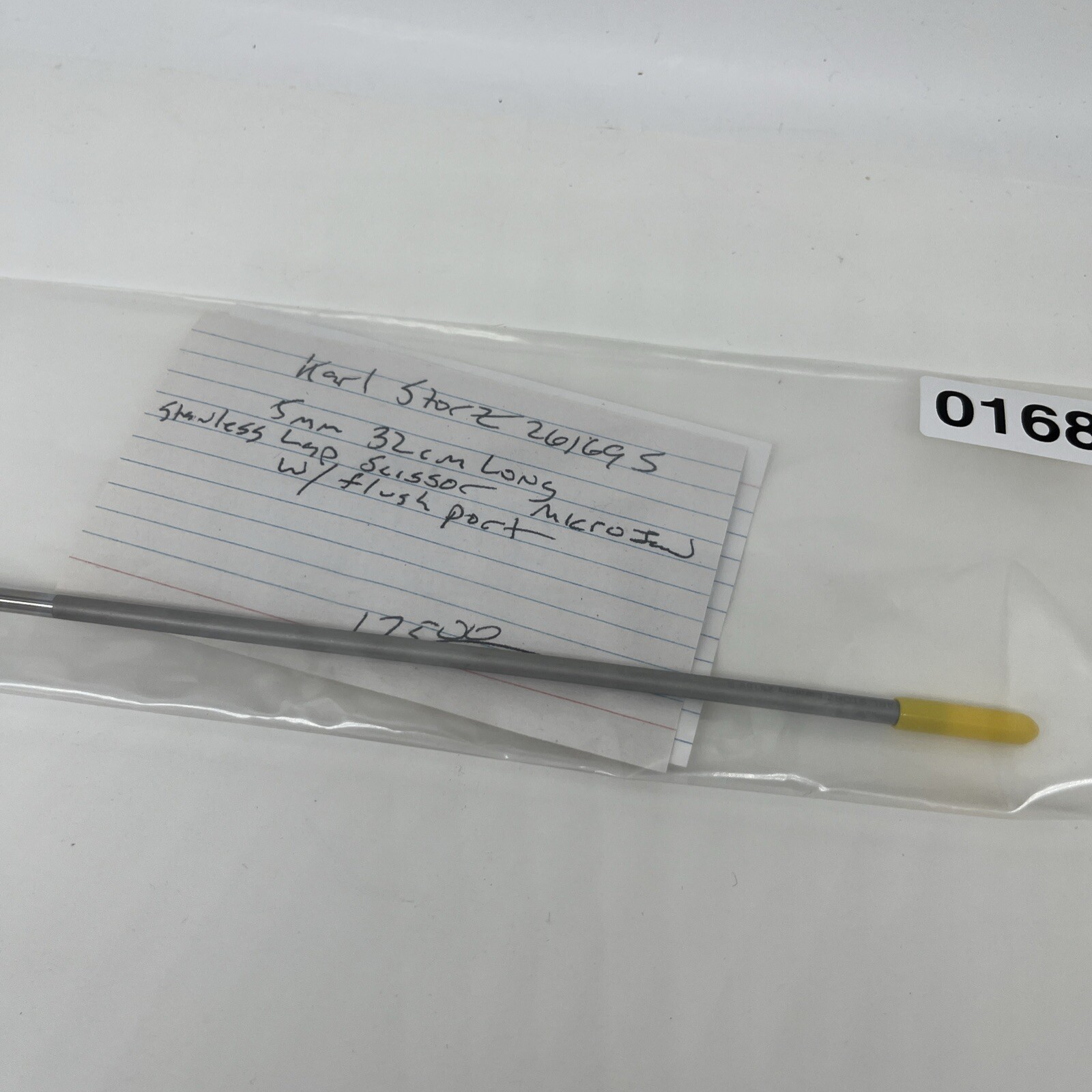 Karl Storz 26169S Laparoscopic Micro Dissecting Scissors Flush Port 5mm x 32cm
