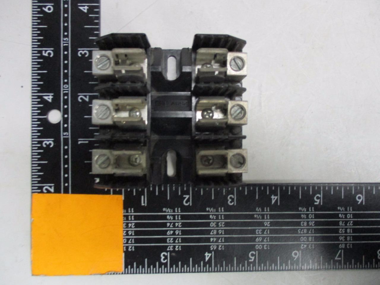 BUSS H25030-3CR Fuseholder – Class H Fuse, F09 250V 30A 60C/75C Wire – NEW