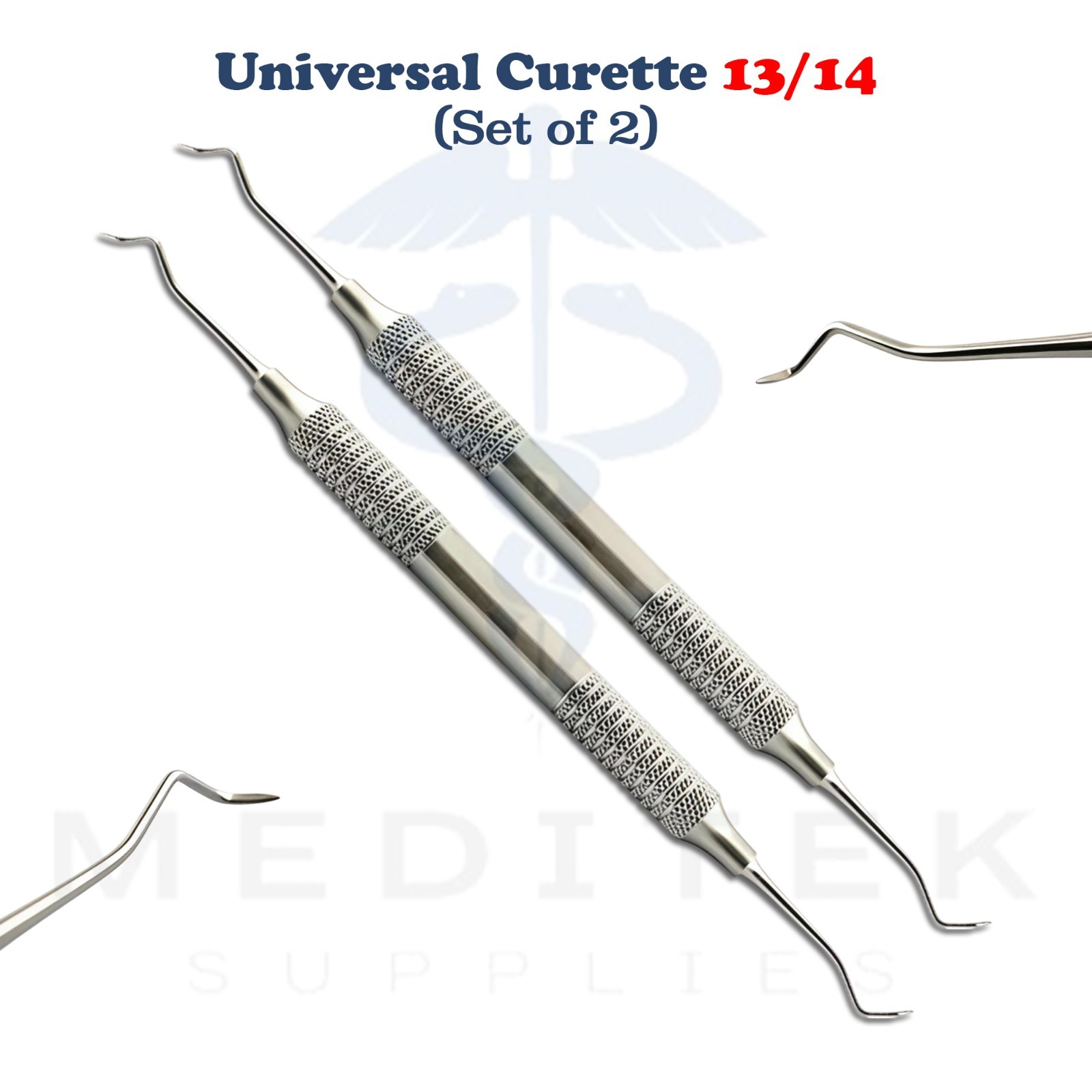 Dental Universal Curette 13-14 Columbia Posterior Subgingival Calculus Remover